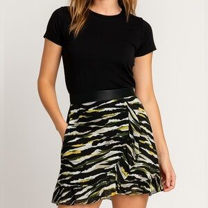 DKNY ruffle faux wrap skirt, Sz. 14